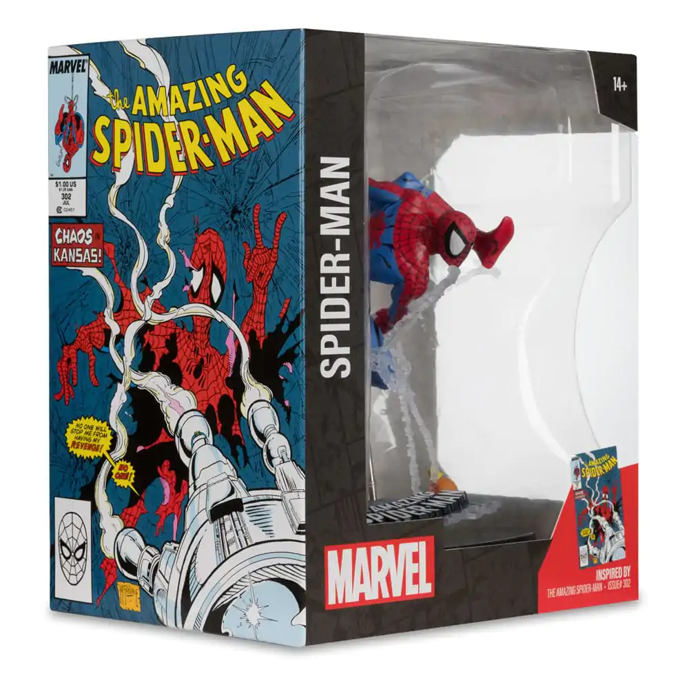 Marvel Collection Statuie PVC 1/10 Spider-Man (The Amazing Spider-Man #302) 17 cm poza produsului