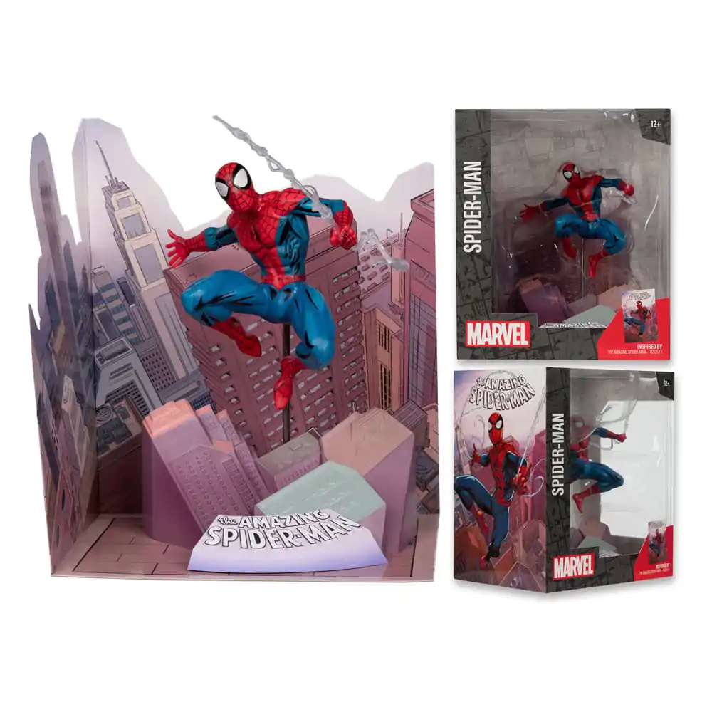 Statuie PVC Marvel Collection 1/10 Spider-Man (The Amazing Spiderman #1) 17 cm poza produsului