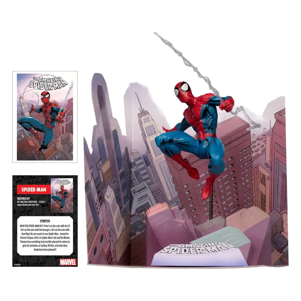 Statuie PVC Marvel Collection 1/10 Spider-Man (The Amazing Spiderman #1) 17 cm poza produsului