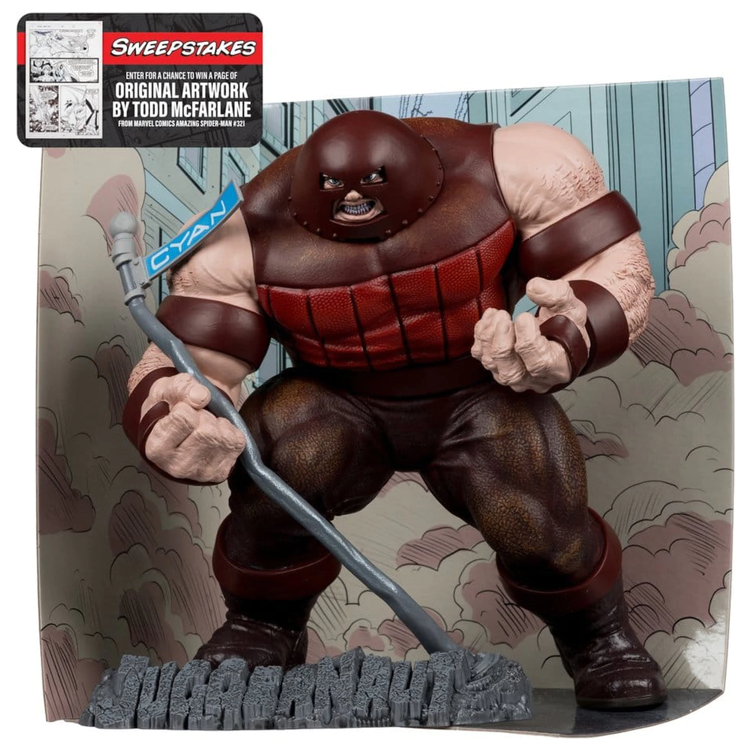 Marvel Collection Statuie PVC 1/10 The Juggernaut (Spider-Man #16) Gold Label 17 cm poza produsului