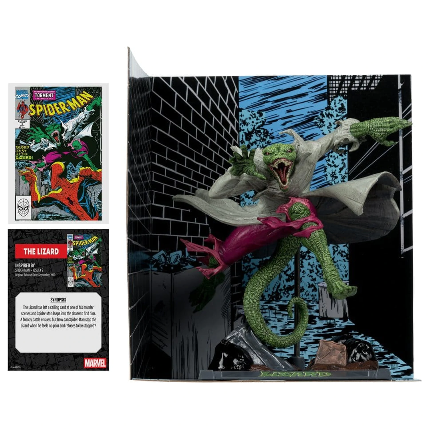 Statua PVC din colecția Marvel 1/10 The Lizard (Spider-Man #2) 15 cm poza produsului