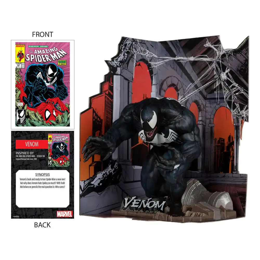 Statua PVC din colectia Marvel 1/10 Venom (The Amazing Spider-Man #316) 16 cm poza produsului