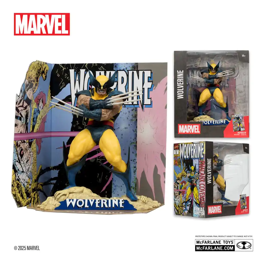 Colecție Marvel Statuie din PVC 1/10 Wolverine (Wolverine #85) 17 cm poza produsului