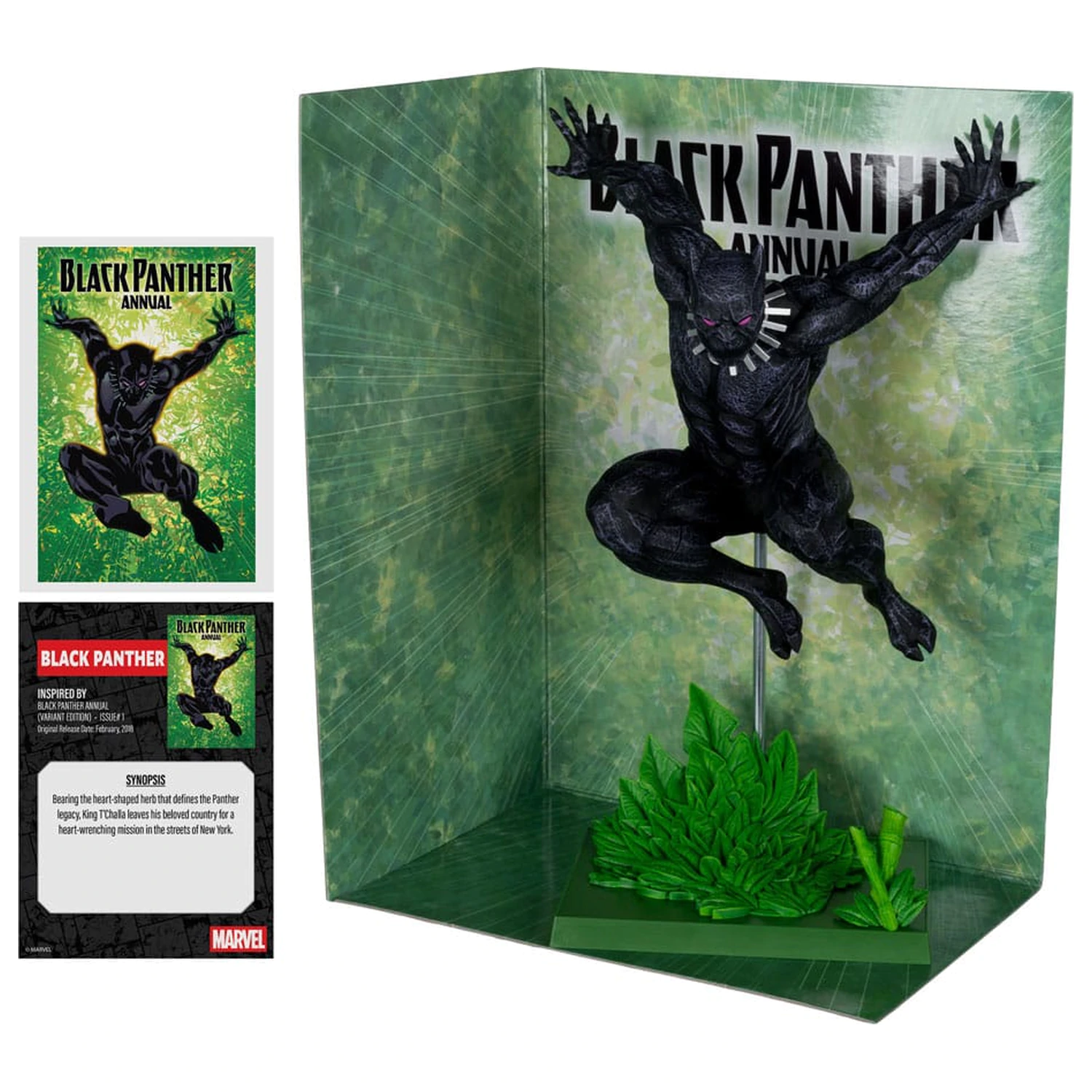 Marvel Collection Statuie PVC 1/6 Black Panther (Black Panther Annual #1) (Variant) 29 cm poza produsului
