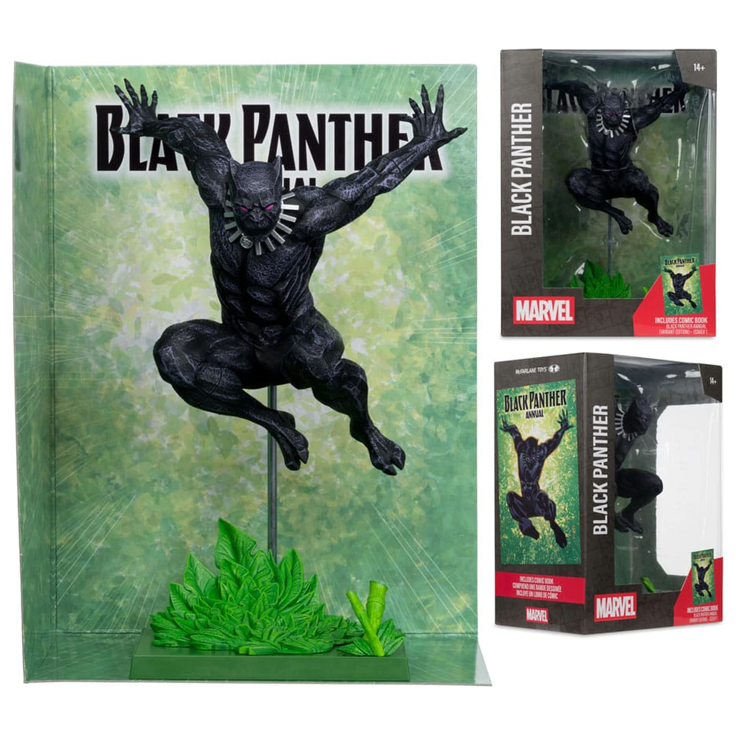 Marvel Collection Statuie PVC 1/6 Black Panther (Black Panther Annual #1) (Variant) 29 cm poza produsului