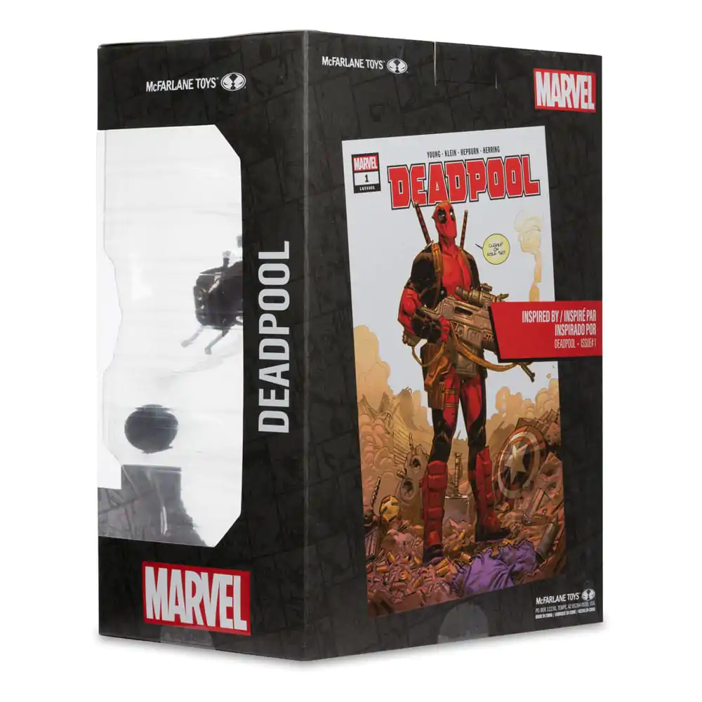 Marvel Collection Statuie PVC 1/6 Deadpool (Deadpool #1)(Grey Suit Chase) 27 cm poza produsului