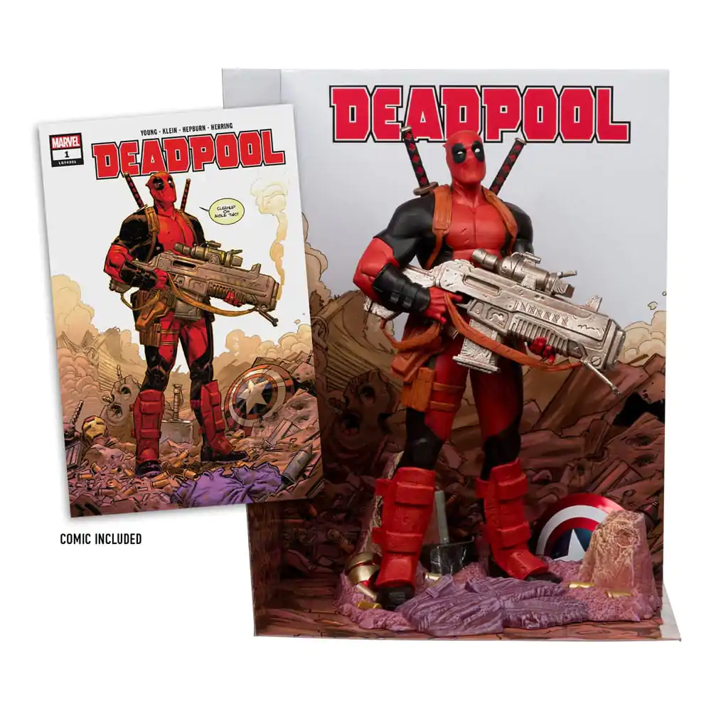 Marvel Collection Statuie din PVC 1/6 Deadpool (Deadpool #1) 27 cm poza produsului