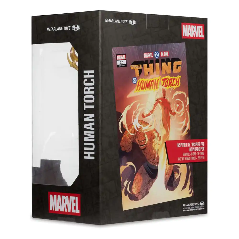 Statui de PVC Marvel Collection 1/6 Human Torch (Marvel 2 in 1 #10) 29 cm poza produsului