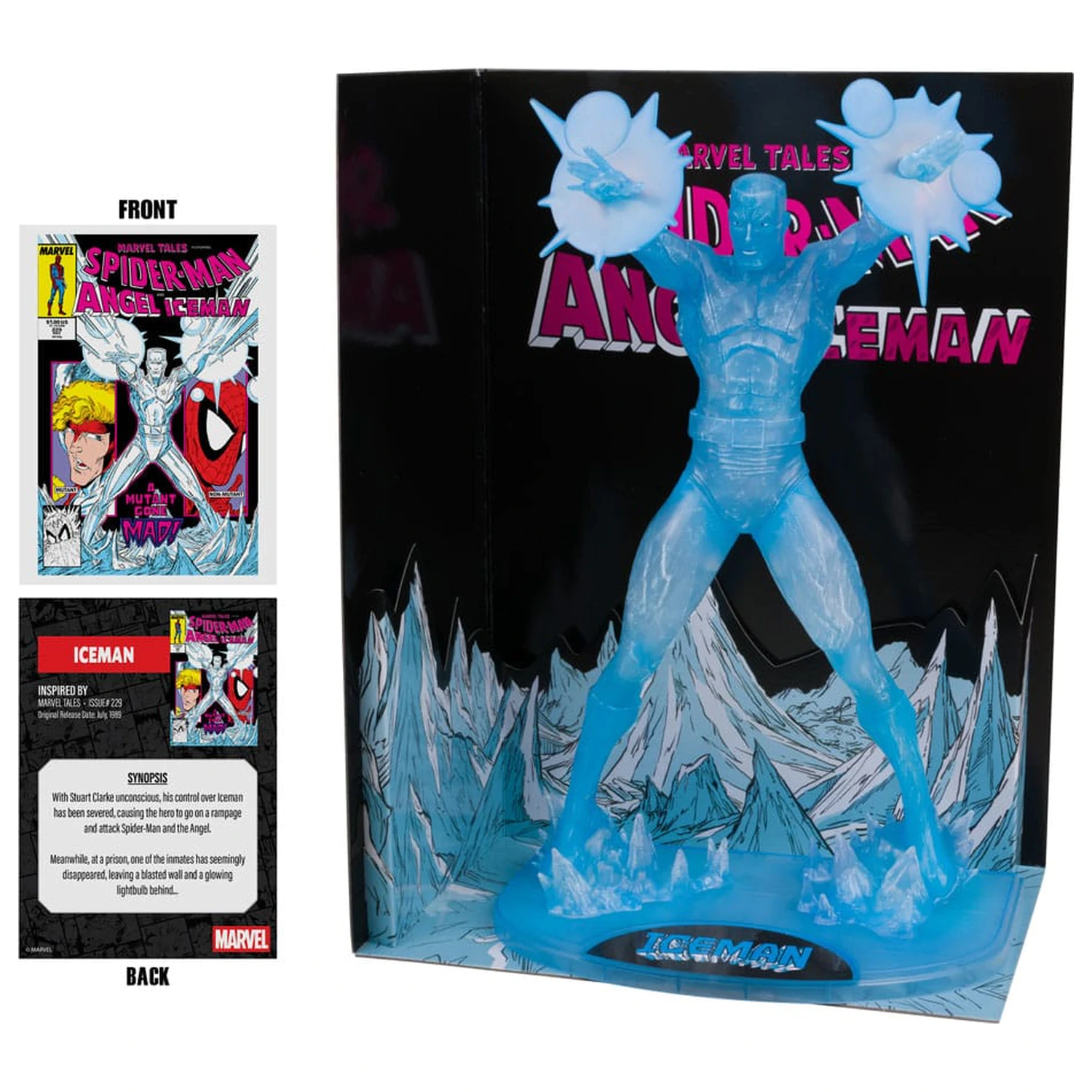 Colectia Marvel Statueta PVC 1/6 Iceman (Marvel Tales #229) (Red Platinum Edition) 29 cm poza produsului