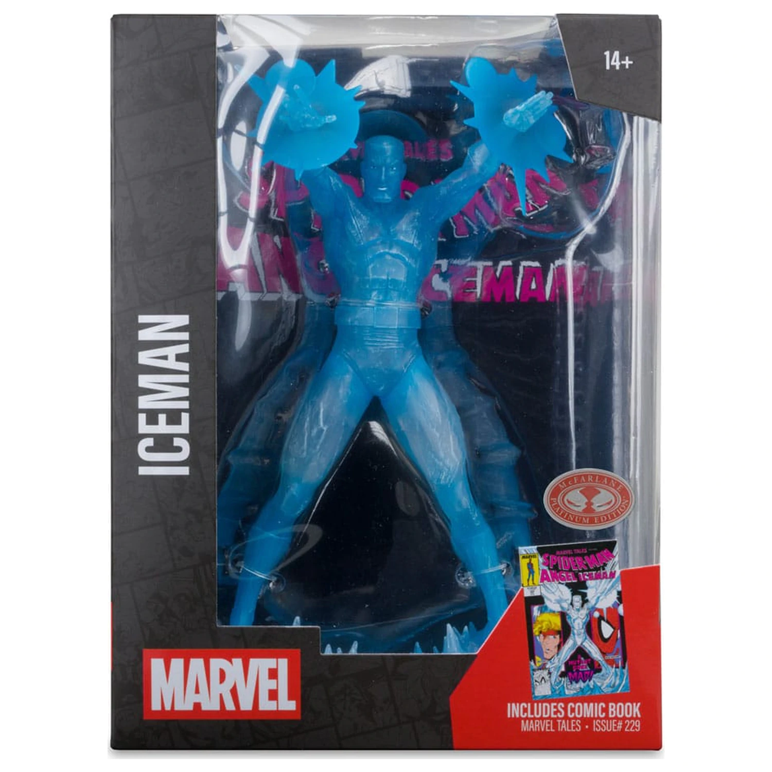 Colectia Marvel Statueta PVC 1/6 Iceman (Marvel Tales #229) (Red Platinum Edition) 29 cm poza produsului