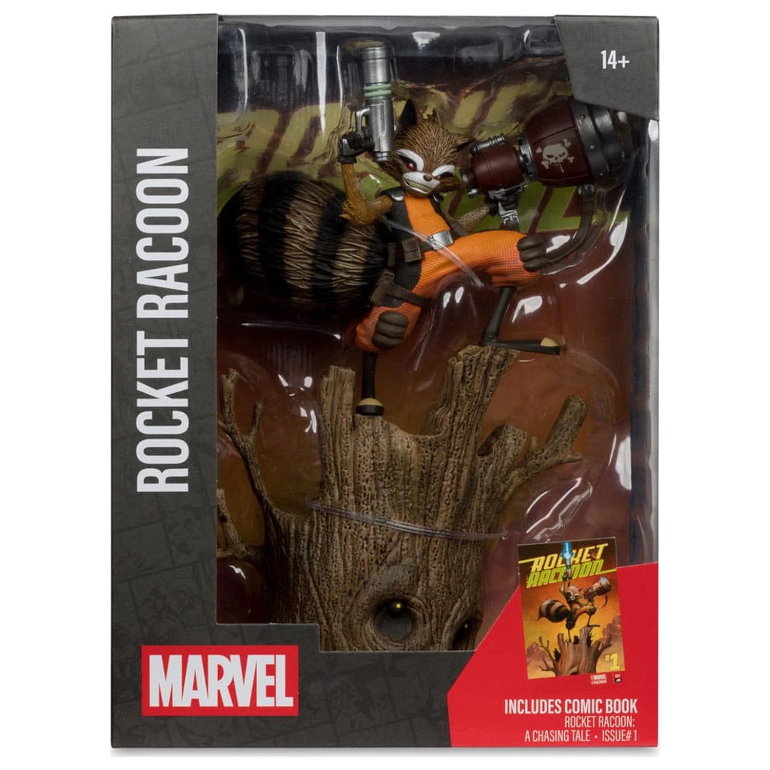 Marvel Collection statuie PVC 1/6 Rocket Racoon (Rocket Racoon: A Chasing Tale #1) 18 cm poza produsului