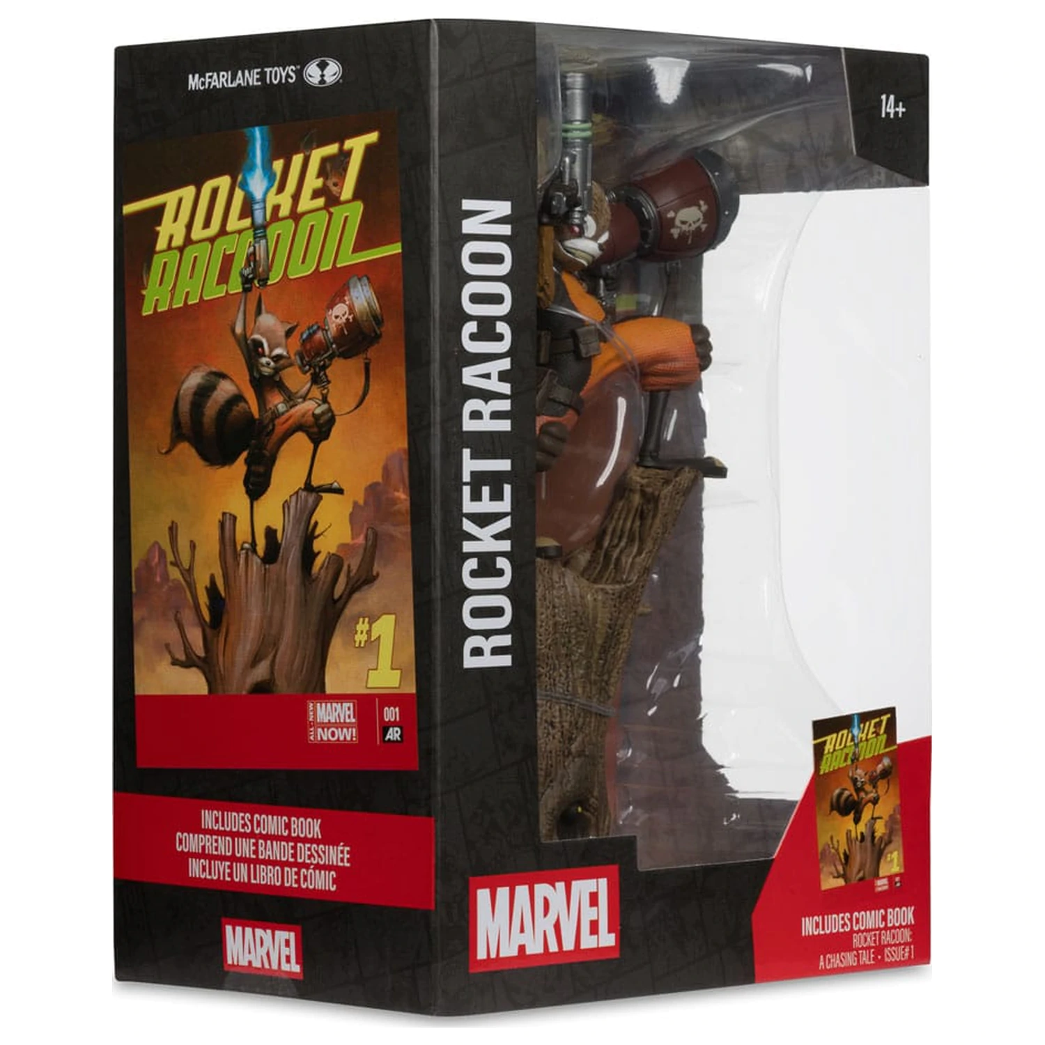 Marvel Collection statuie PVC 1/6 Rocket Racoon (Rocket Racoon: A Chasing Tale #1) 18 cm poza produsului