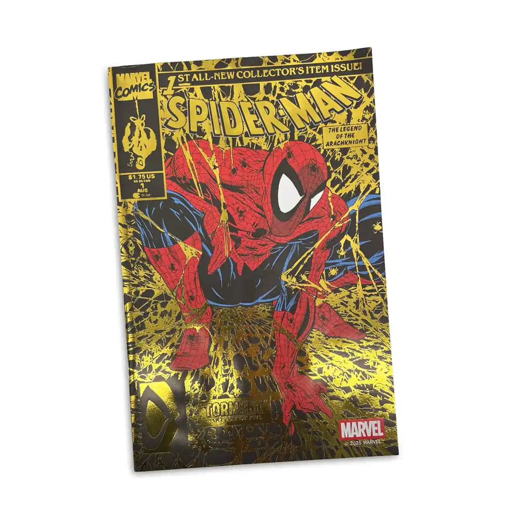 Marvel Collection statuie PVC 1/6 Spider-Man (Spider-Man # 1) (Gold Edition) (Gold Label) 15 cm poza produsului