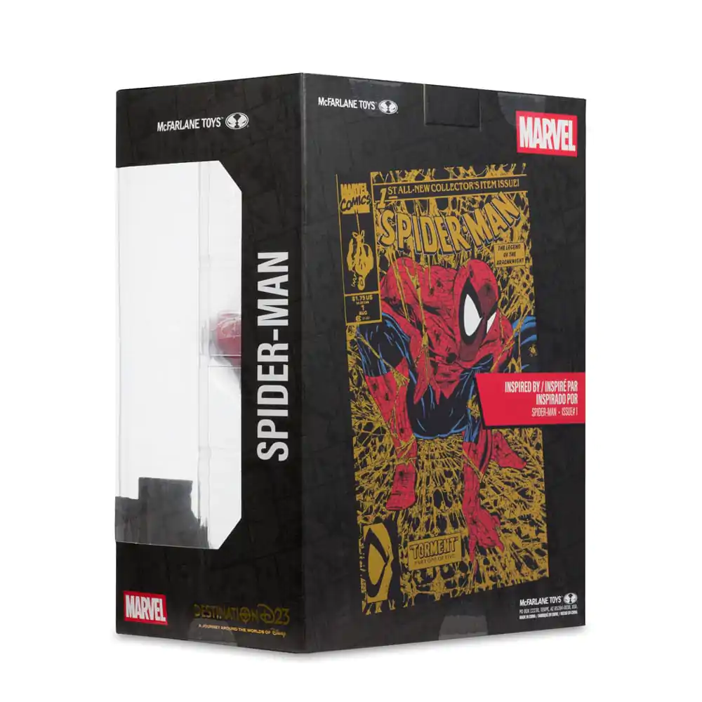 Marvel Collection statuie PVC 1/6 Spider-Man (Spider-Man # 1) (Gold Edition) (Gold Label) 15 cm poza produsului