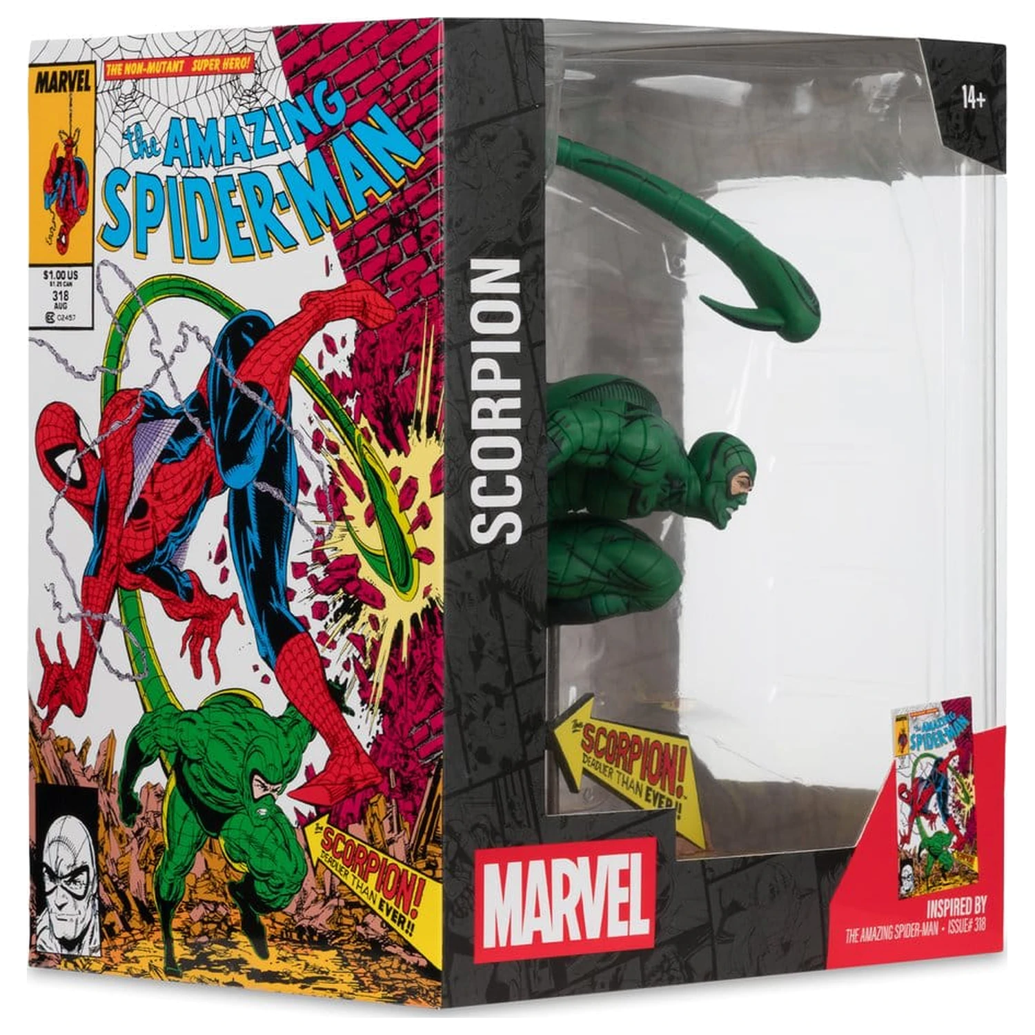 Colecția Marvel figurina PVC 1/10 Scorpion (The Amazing Spider-Man #318) 17 cm poza produsului