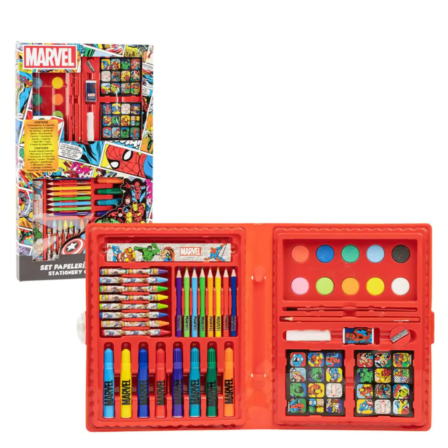 Marvel Colouring set de papetărie poza produsului