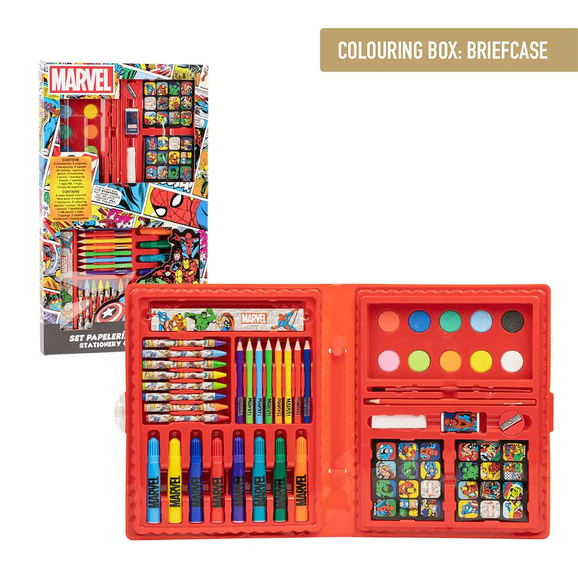 Marvel Colouring set de papetărie poza produsului