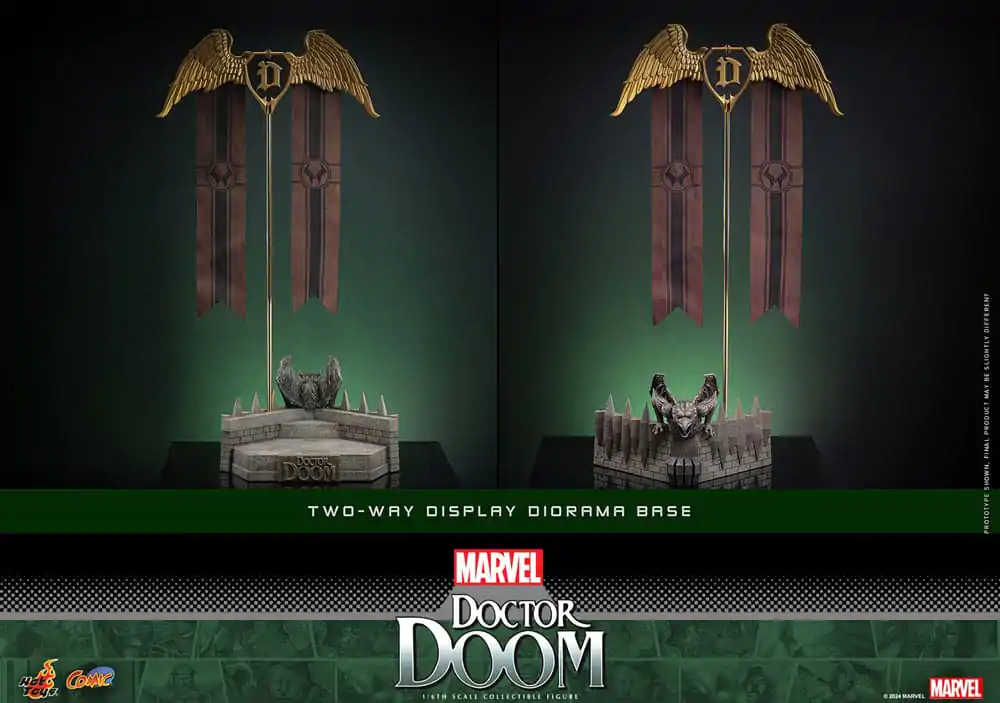 Figurină de acțiune de colecție Marvel 1/6 Doctor Doom 33 cm poza produsului