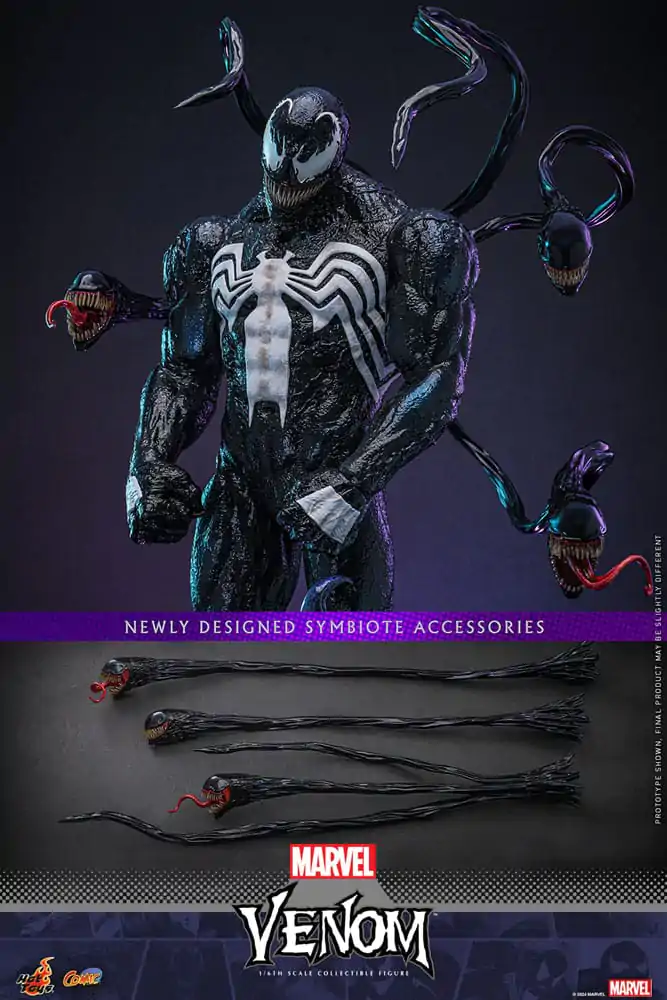 Marvel Comic Masterpiece Figurina de acțiune 1/6 Venom 39 cm poza produsului