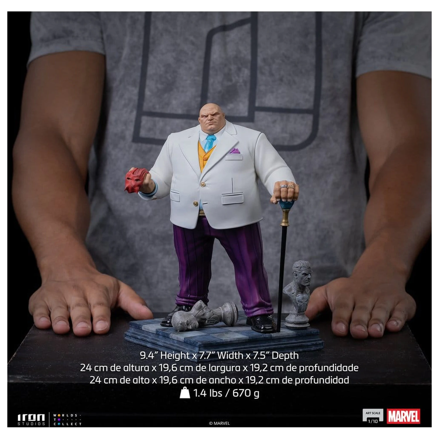 Marvel Comics Art Scale Statuie 1/10 Kingpin 24 cm poza produsului