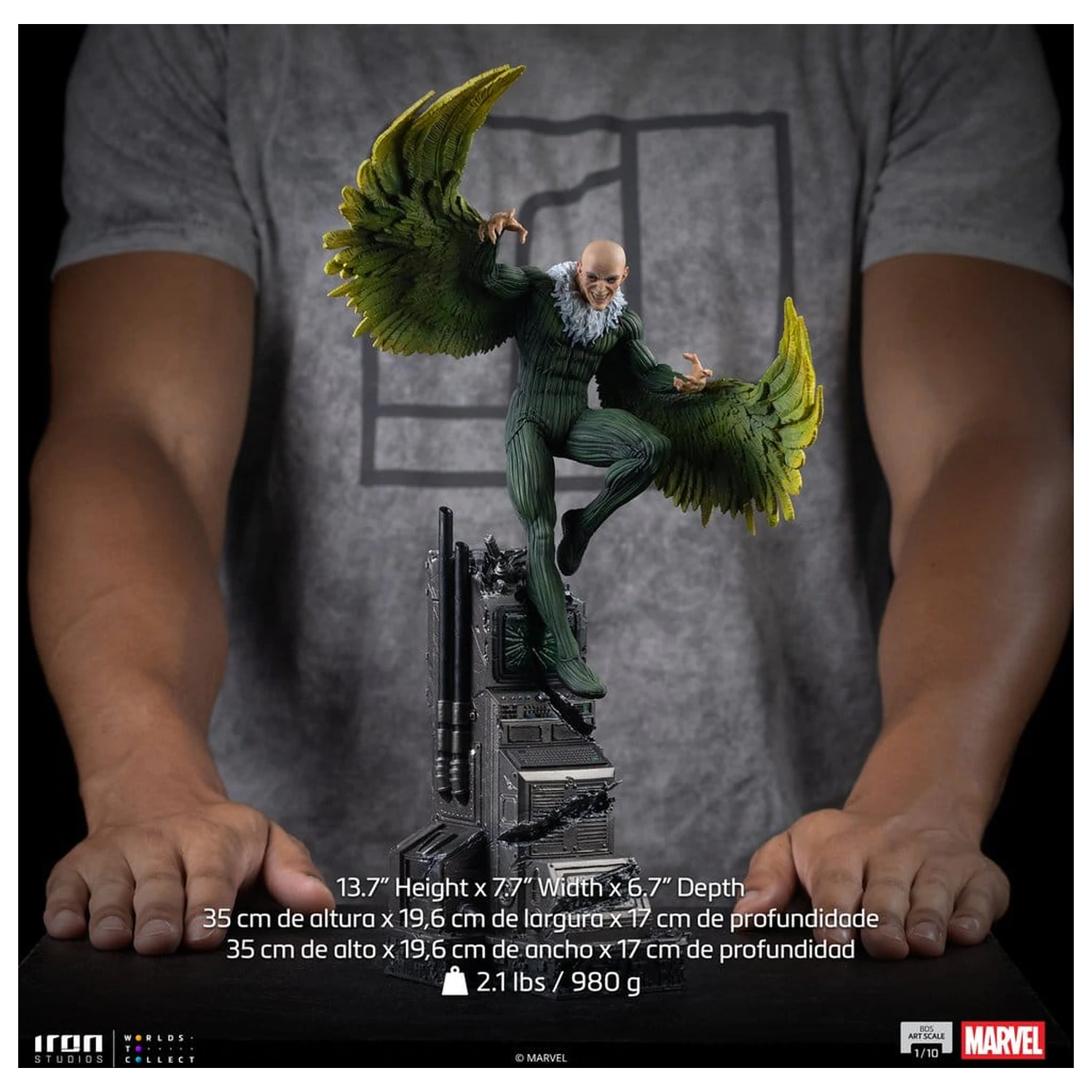 Marvel Comics Statuie BDS Art Scale 1/10 Vulture (Spider-Man vs Villains Diorama) 35 cm poza produsului