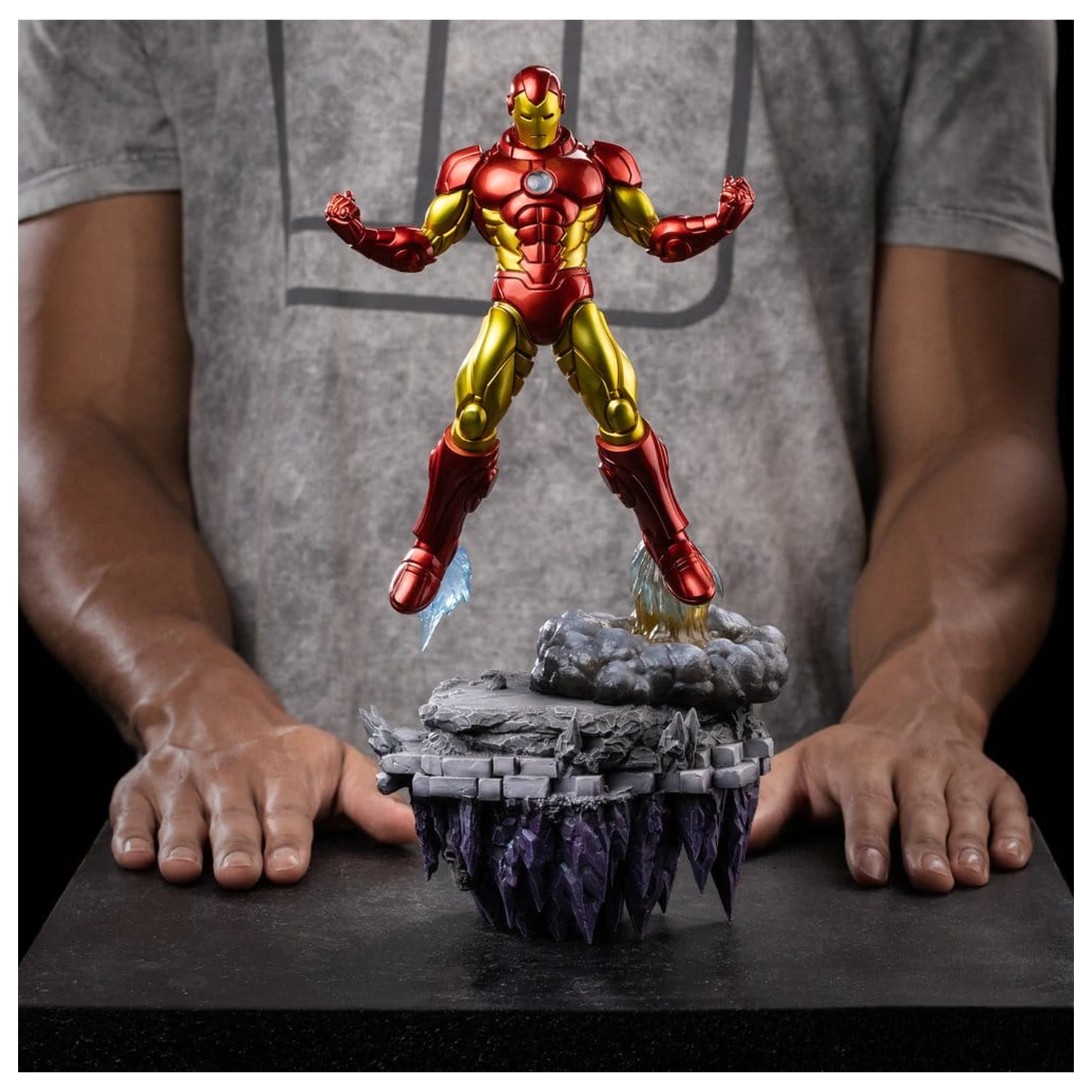 Marvel Comics Statuie BDS Art Scale 1/10 Iron Man Deluxe 33 cm poza produsului