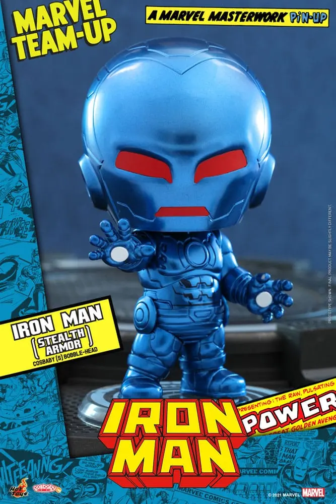 Marvel Comics Cosbaby (S) Mini Figurina Iron Man (Stealth Armor) 10 cm poza produsului