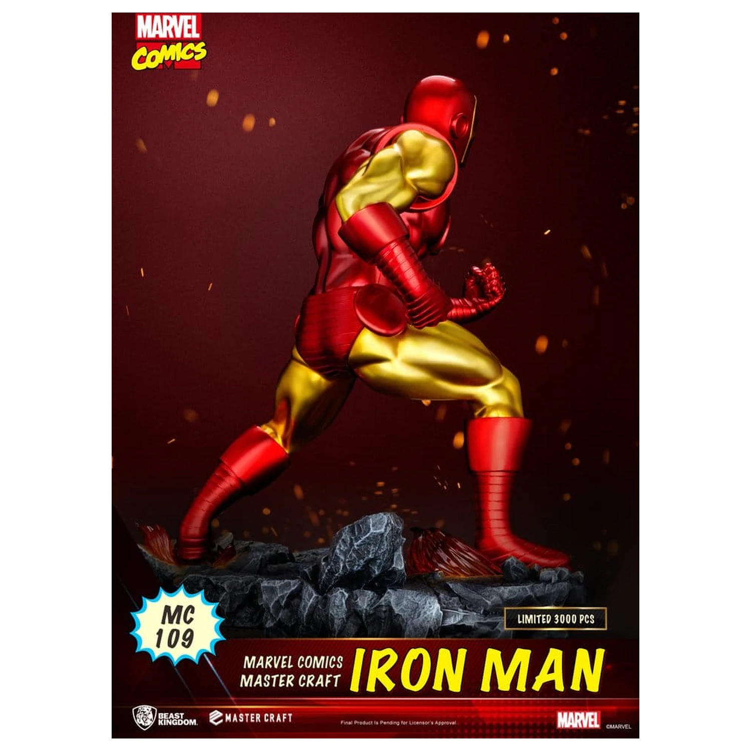 Marvel Comics Master Craft Statuie Iron Man 29 cm poza produsului