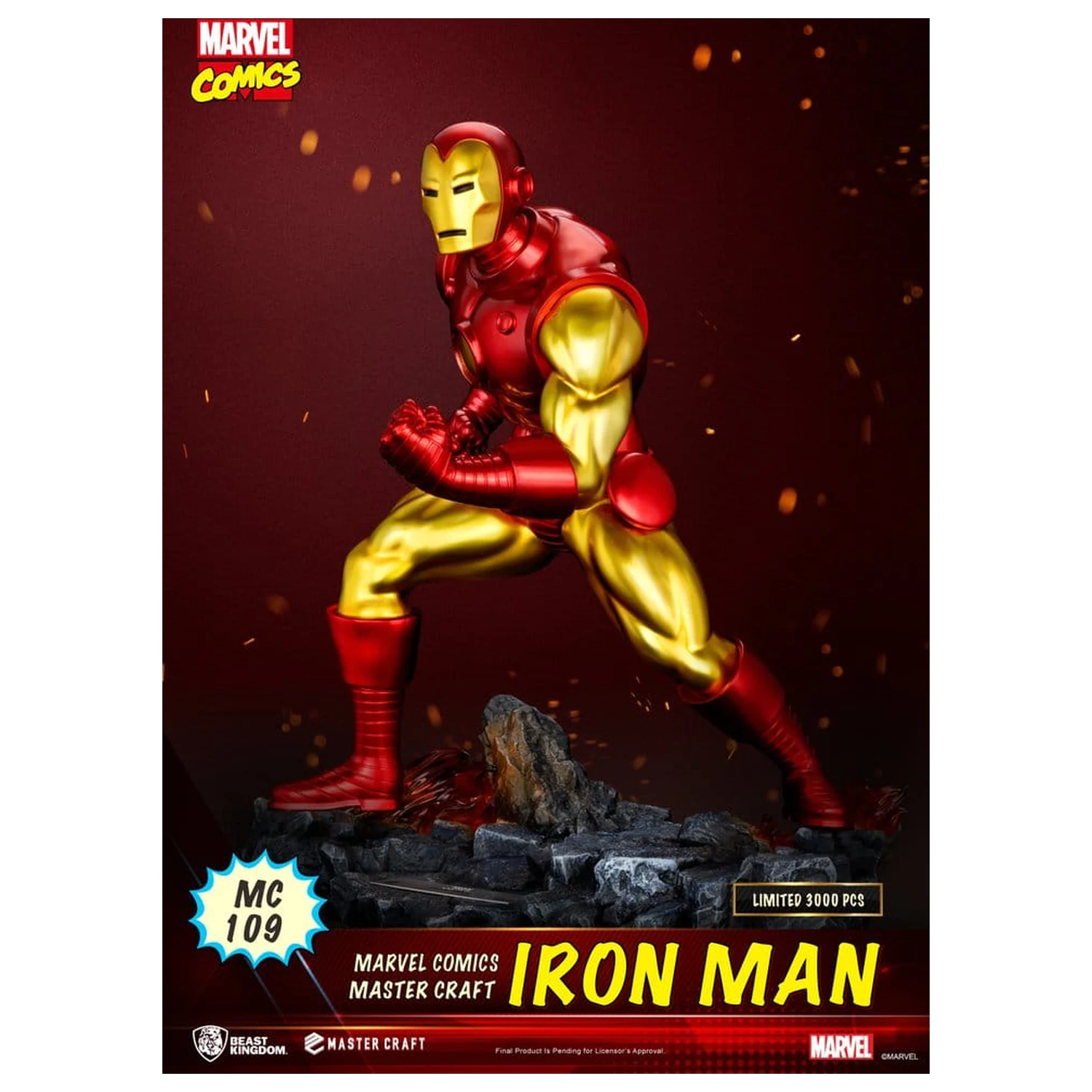 Marvel Comics Master Craft Statuie Iron Man 29 cm poza produsului