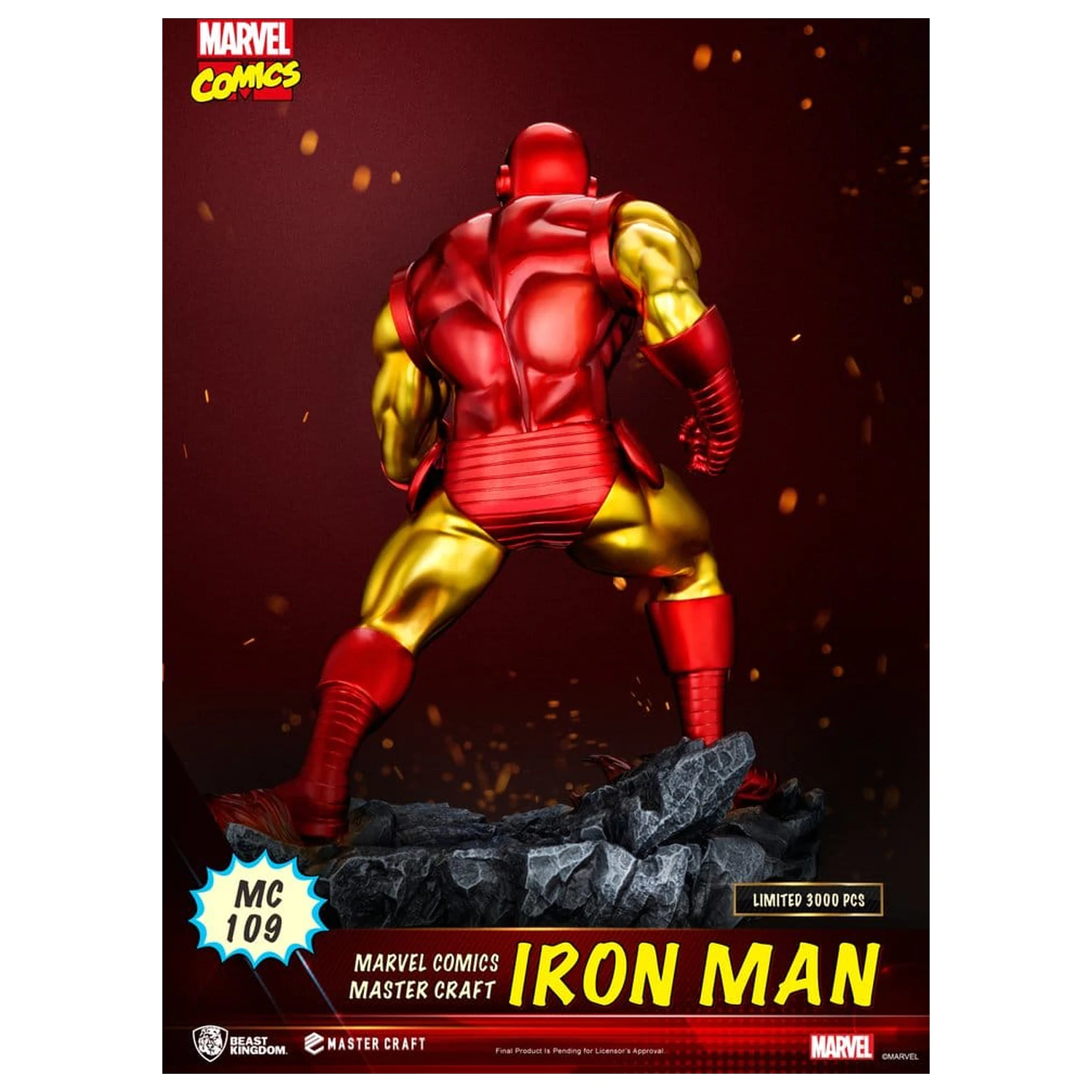 Marvel Comics Master Craft Statuie Iron Man 29 cm poza produsului