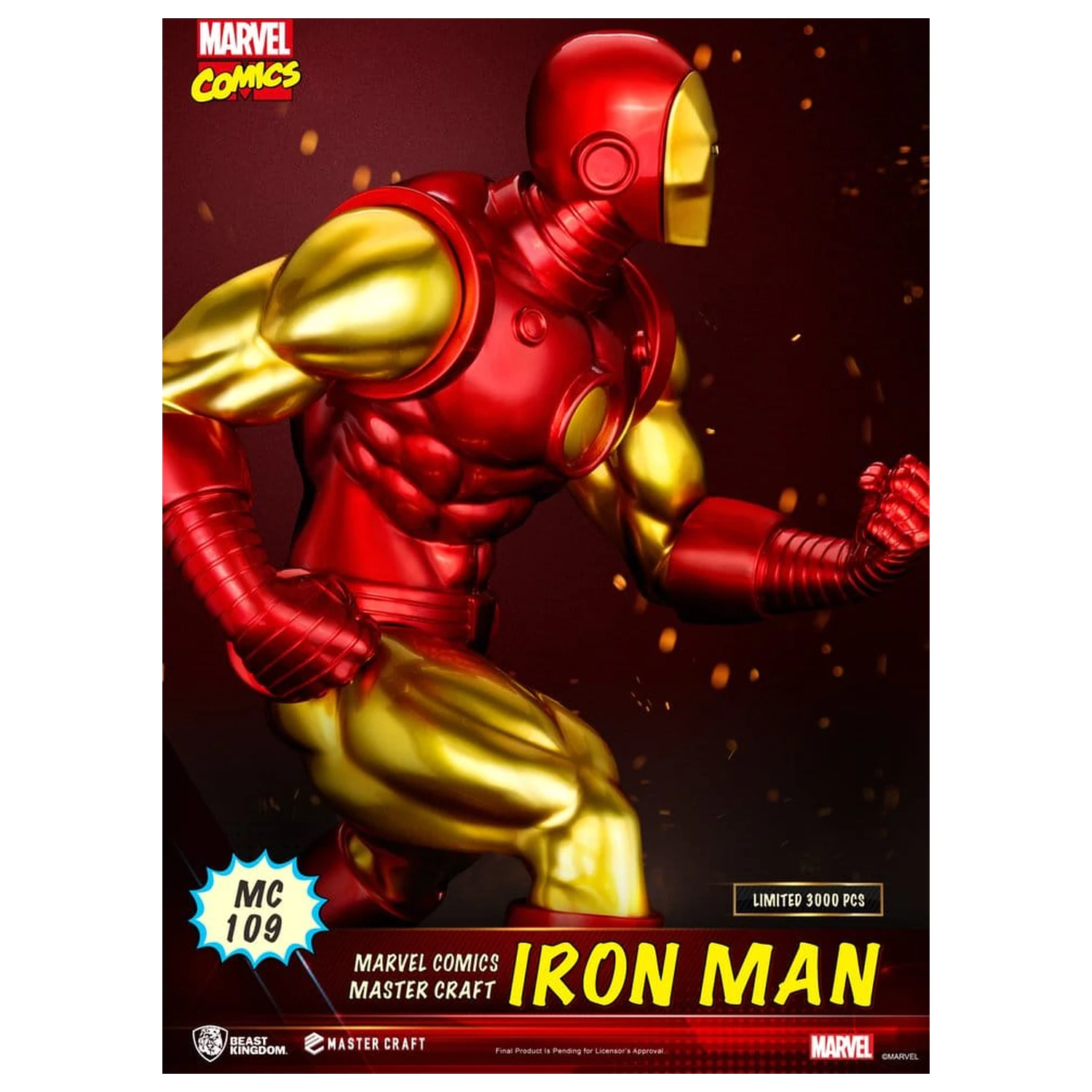 Marvel Comics Master Craft Statuie Iron Man 29 cm poza produsului
