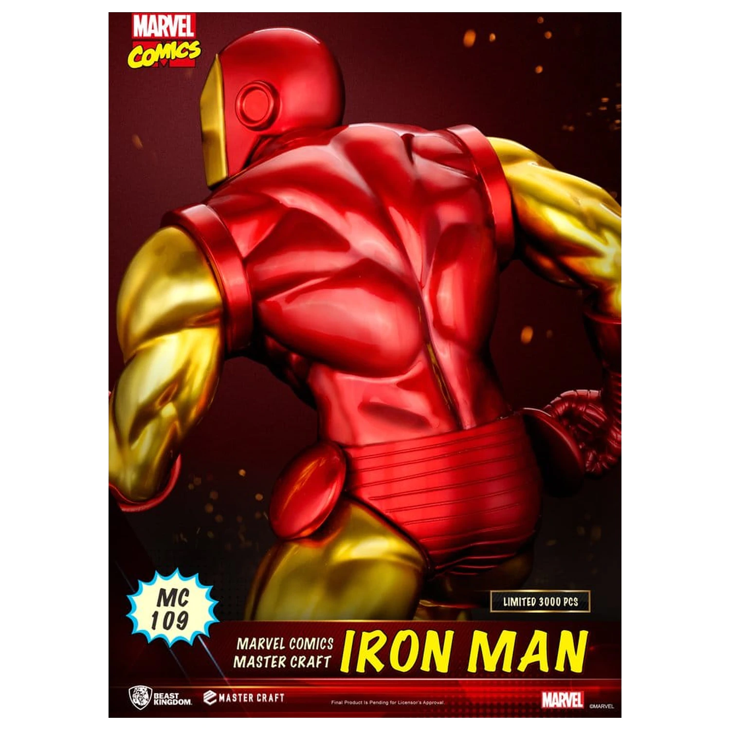 Marvel Comics Master Craft Statuie Iron Man 29 cm poza produsului