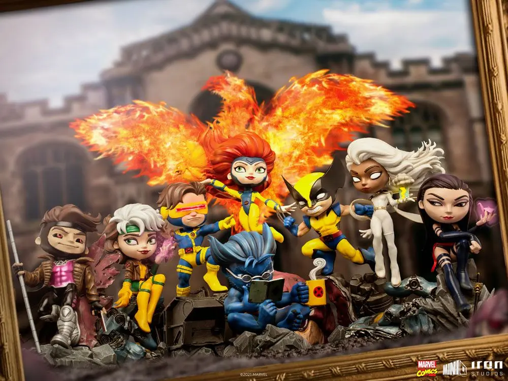 Marvel Comics Mini Co. Deluxe Figurina PVC Beast (X-Men) 14 cm poza produsului