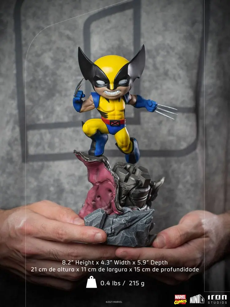 Figurină PVC Deluxe Marvel Comics Mini Co. Wolverine (X-Men) 21 cm poza produsului