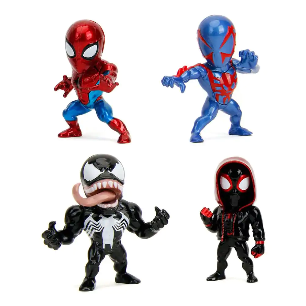 Marvel Comics Nano Metalfigs Figurina mini turnată sub presiune set de 4 Valul 1 4 cm poza produsului