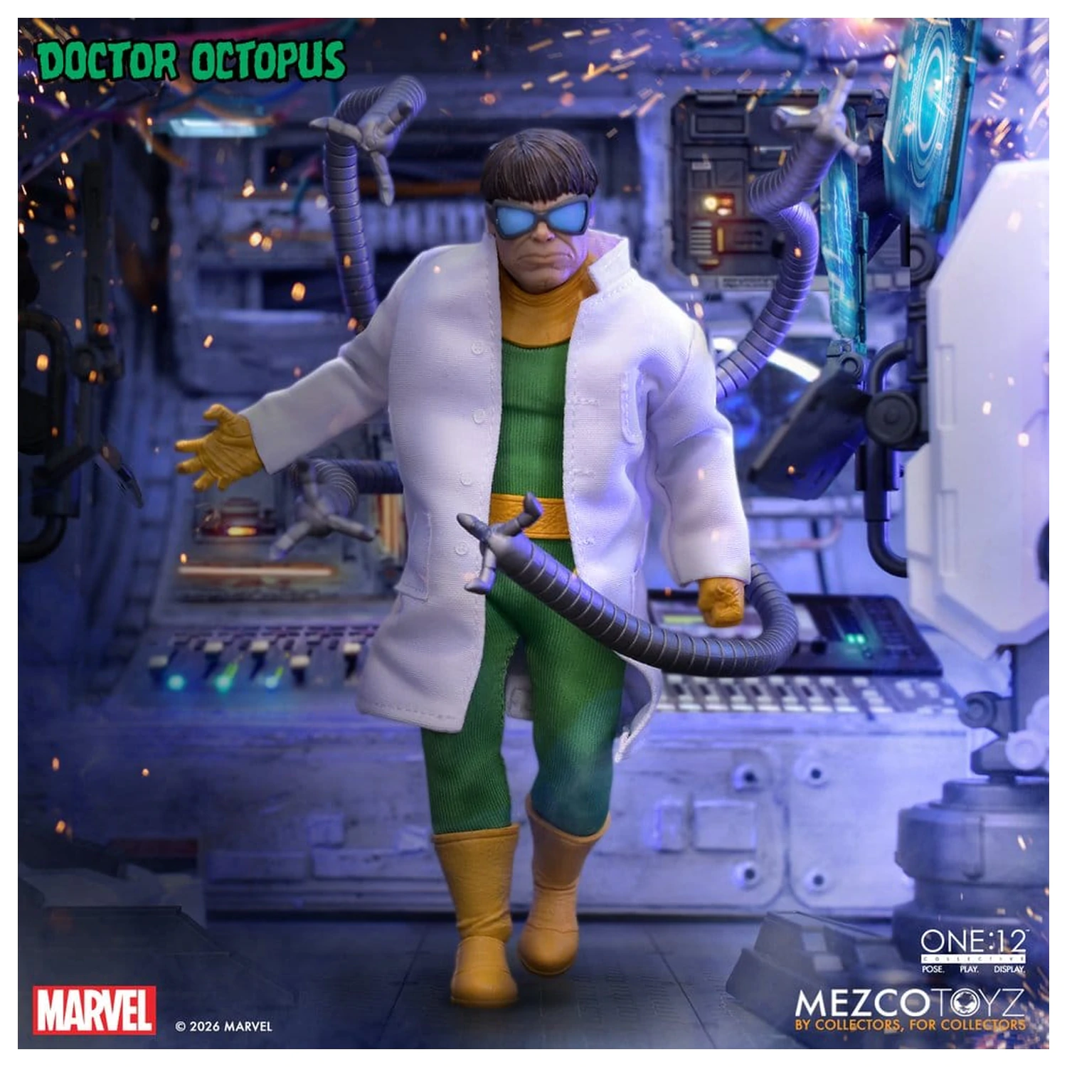 Figurina de actiune Marvel Comics One:12 Collective 1/12 Doctor Octopus 16 cm poza produsului