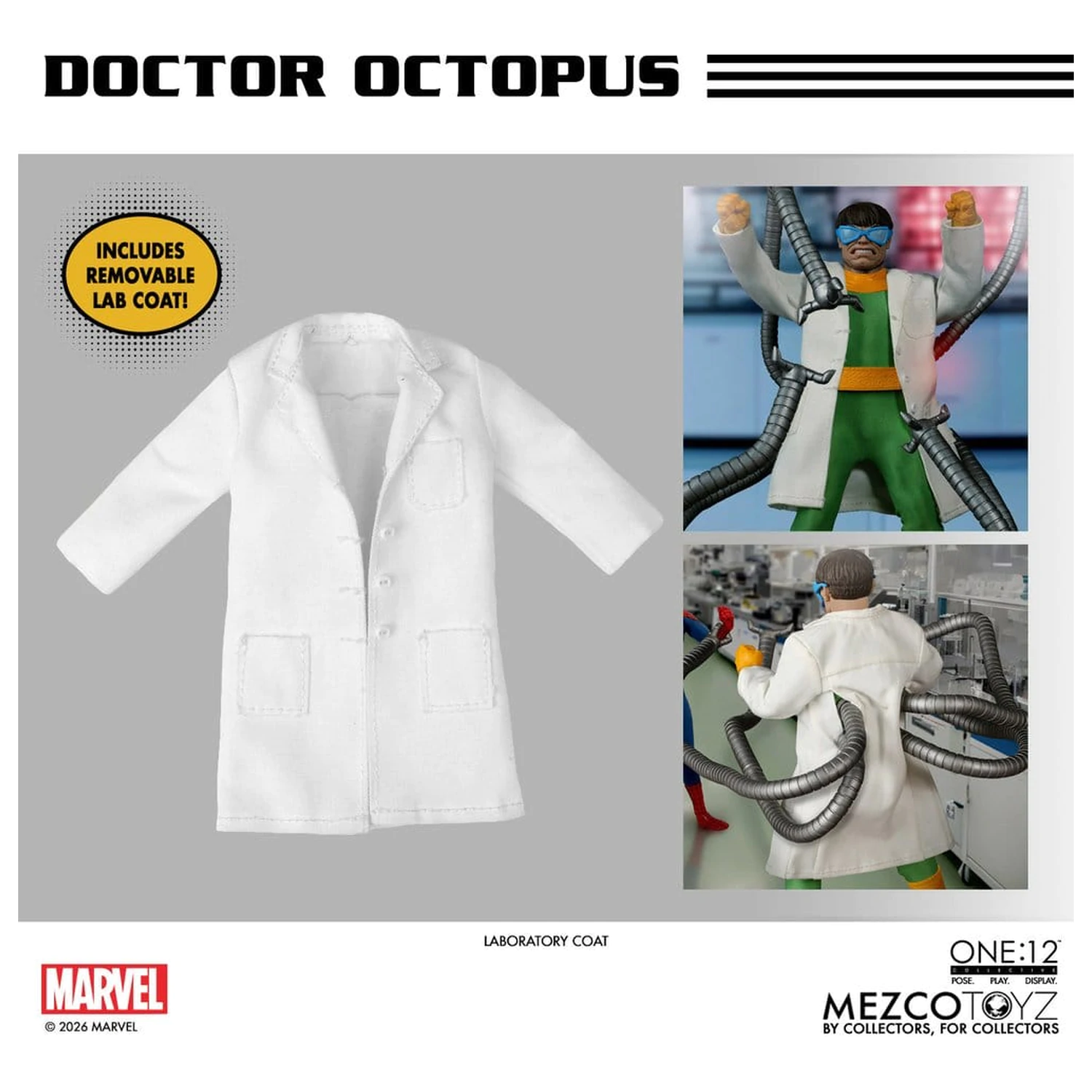 Figurina de actiune Marvel Comics One:12 Collective 1/12 Doctor Octopus 16 cm poza produsului
