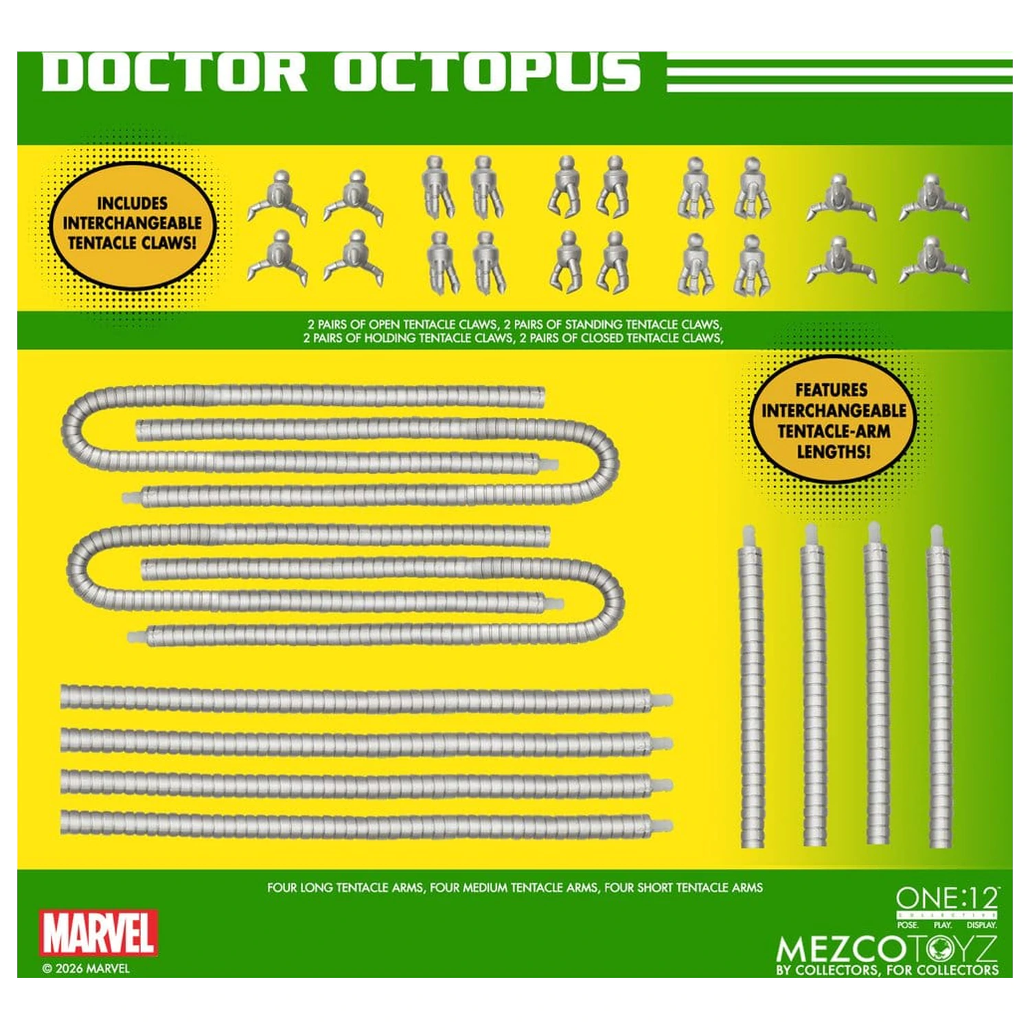 Figurina de actiune Marvel Comics One:12 Collective 1/12 Doctor Octopus 16 cm poza produsului