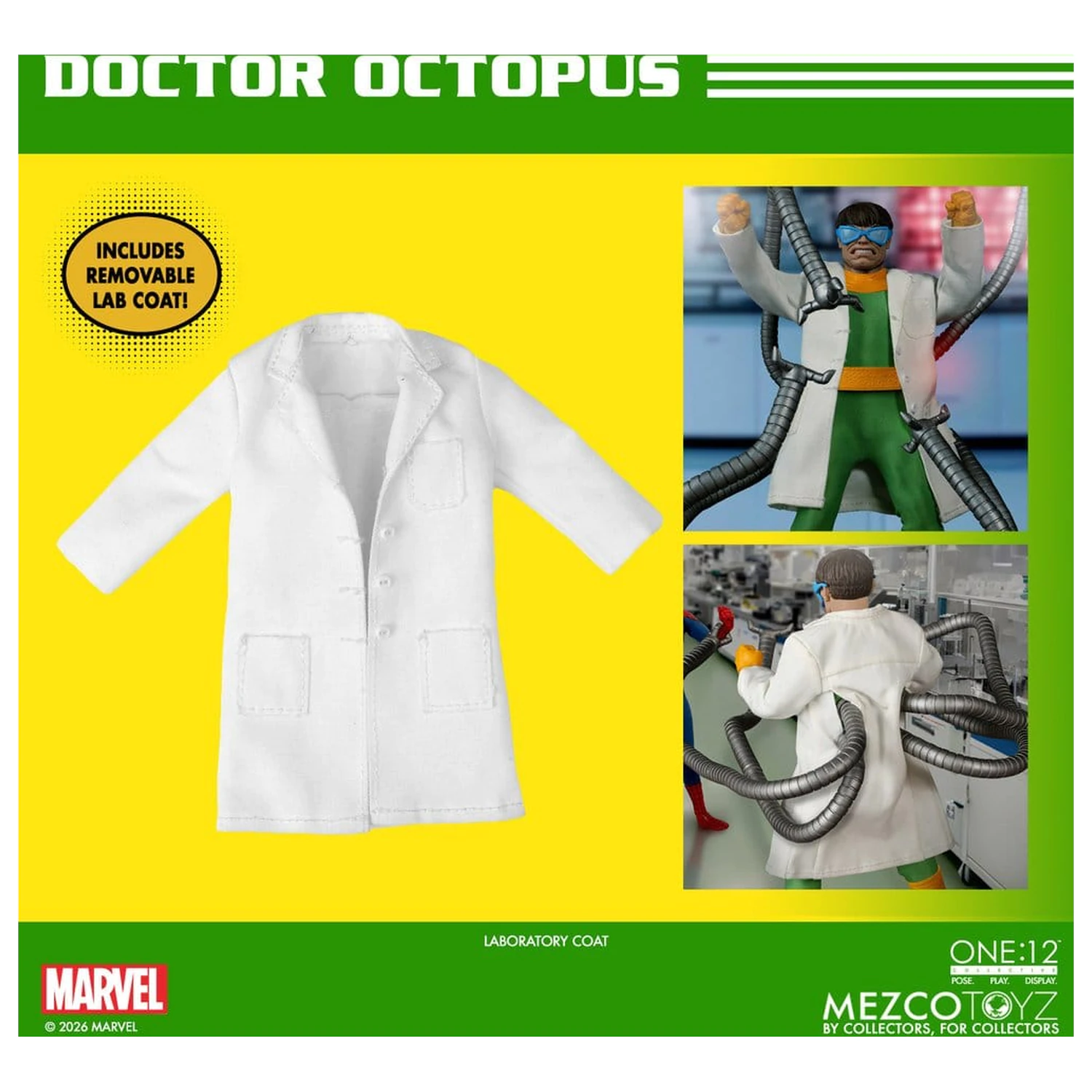 Figurina de actiune Marvel Comics One:12 Collective 1/12 Doctor Octopus 16 cm poza produsului