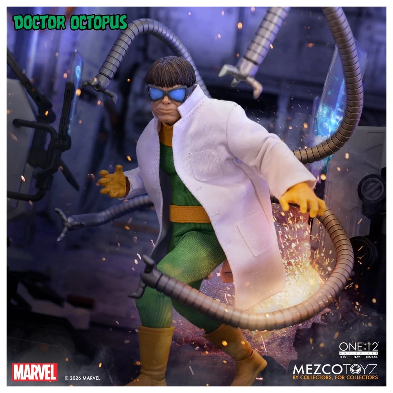 Figurina de actiune Marvel Comics One:12 Collective 1/12 Doctor Octopus 16 cm poza produsului
