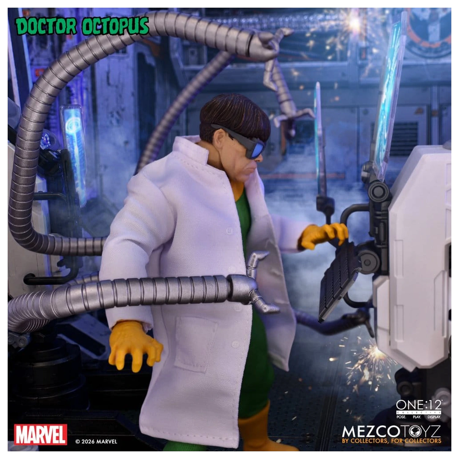 Figurina de actiune Marvel Comics One:12 Collective 1/12 Doctor Octopus 16 cm poza produsului