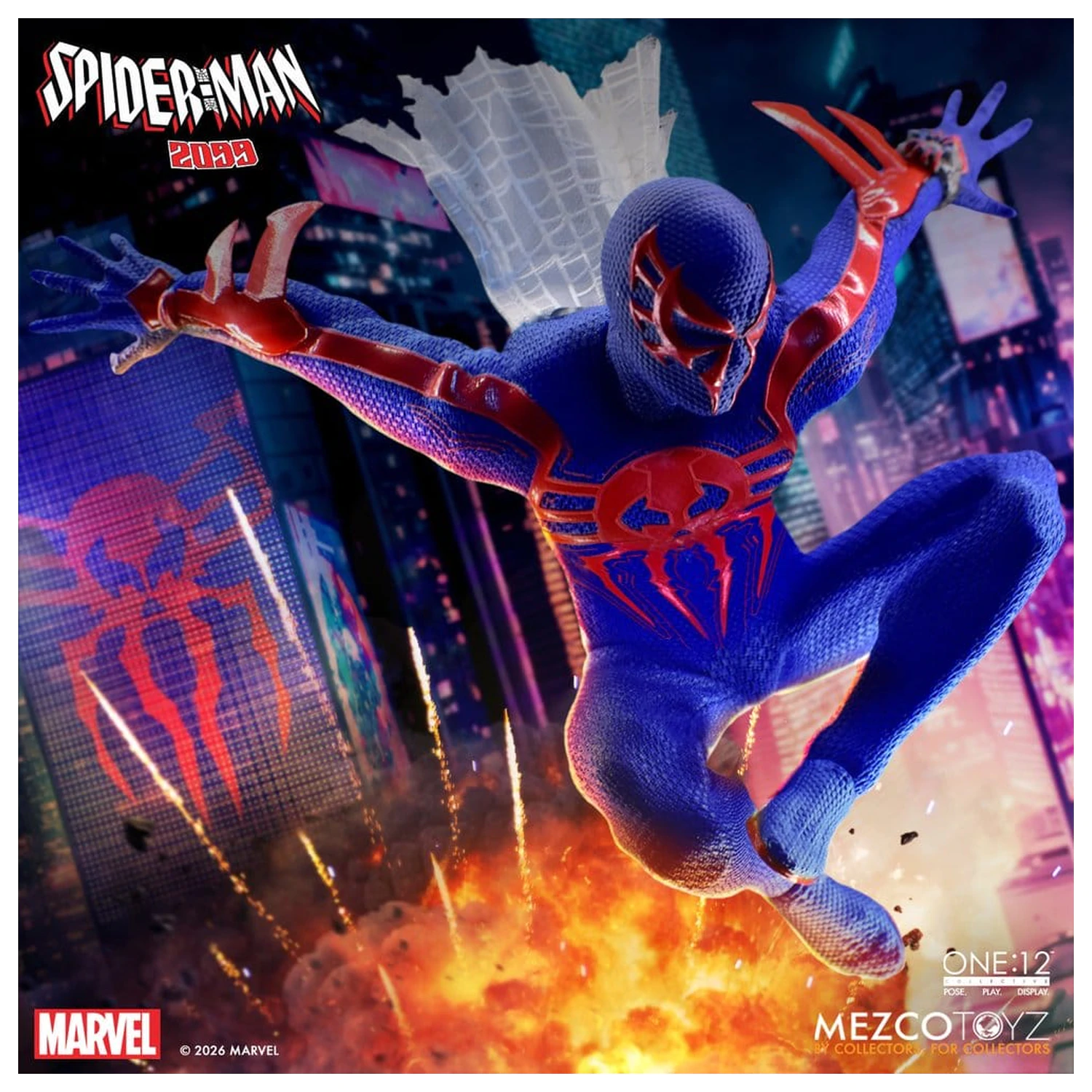 Marvel Comics One:12 Collective Figurina de acțiune 1/12 Spider-Man 2099 17 cm poza produsului