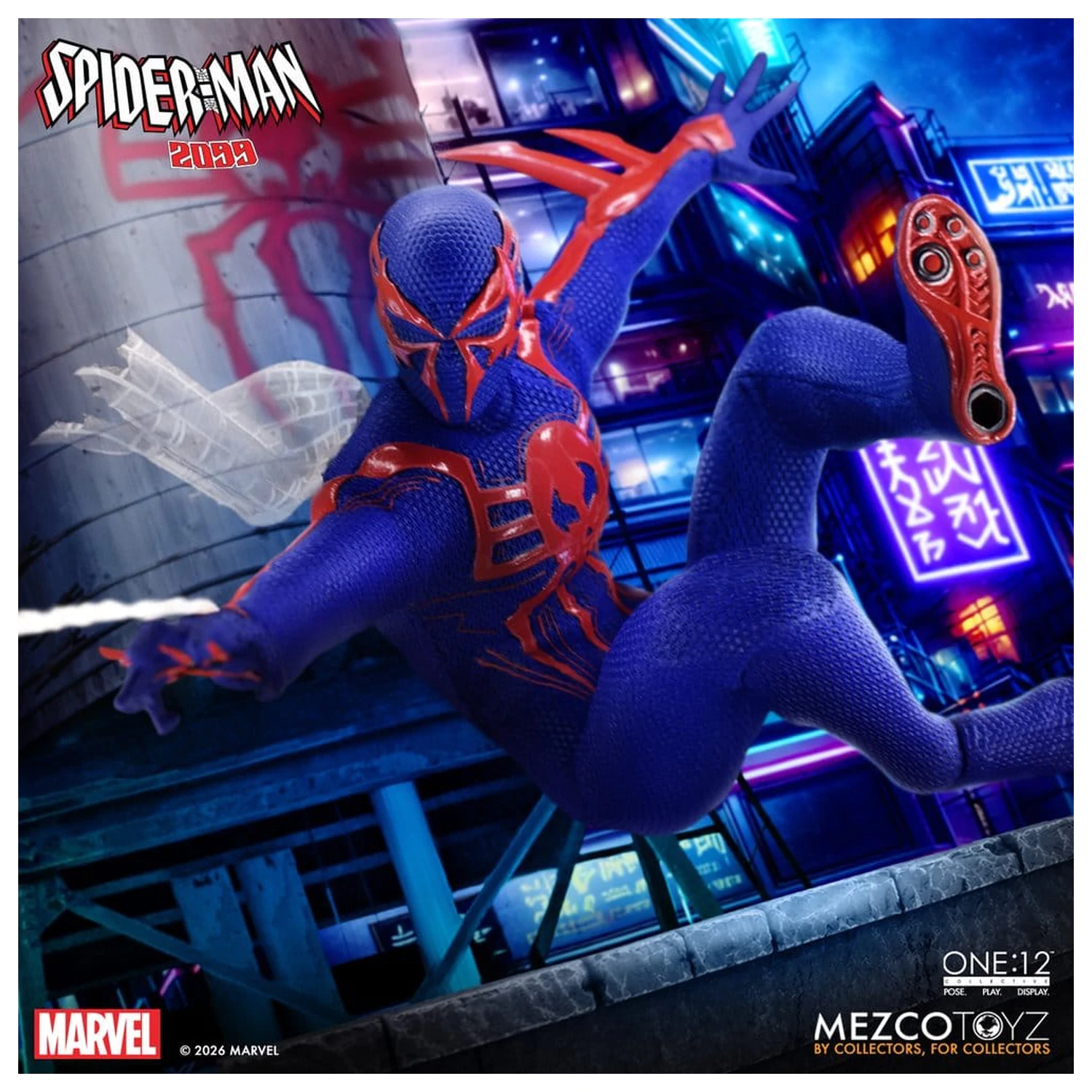Marvel Comics One:12 Collective Figurina de acțiune 1/12 Spider-Man 2099 17 cm poza produsului