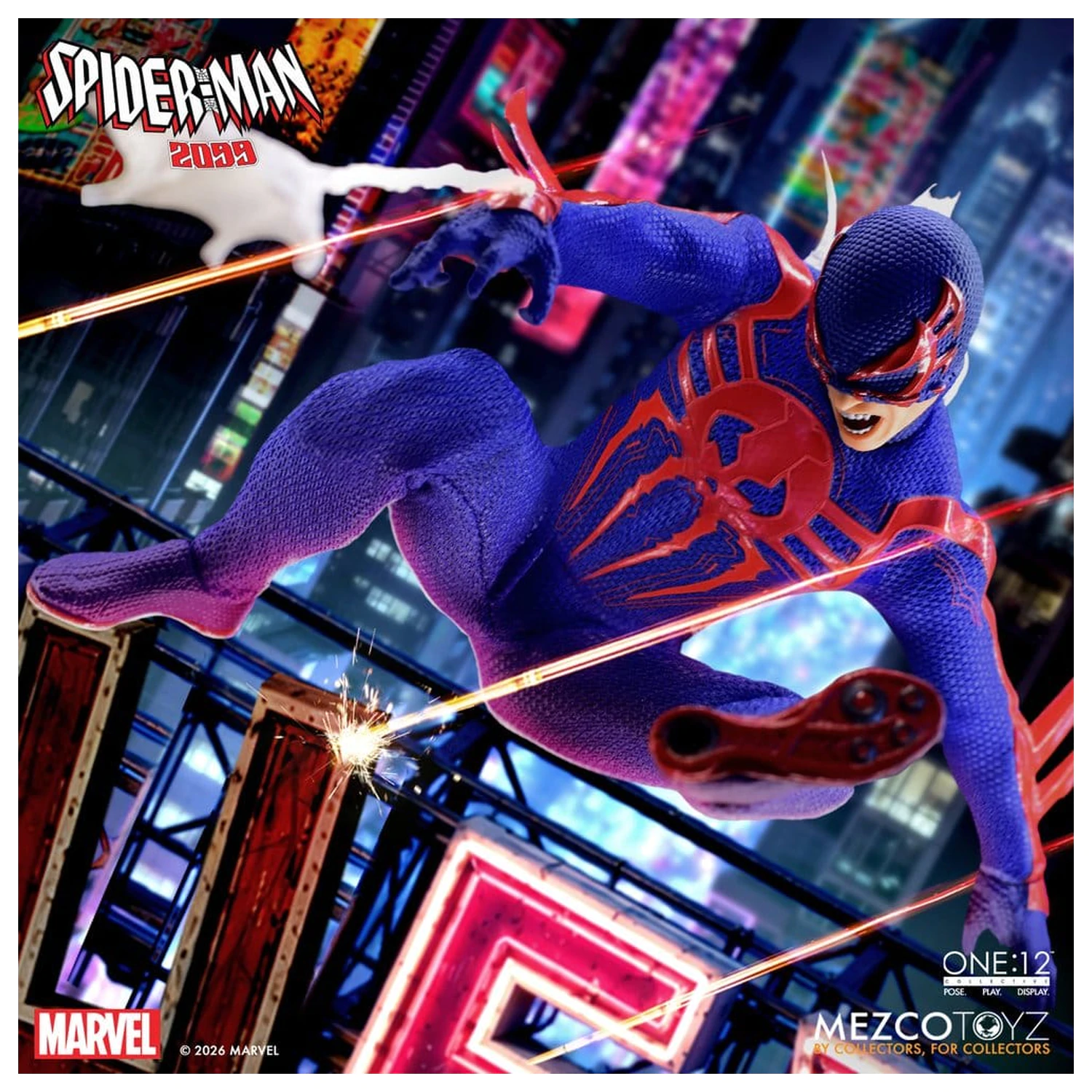 Marvel Comics One:12 Collective Figurina de acțiune 1/12 Spider-Man 2099 17 cm poza produsului