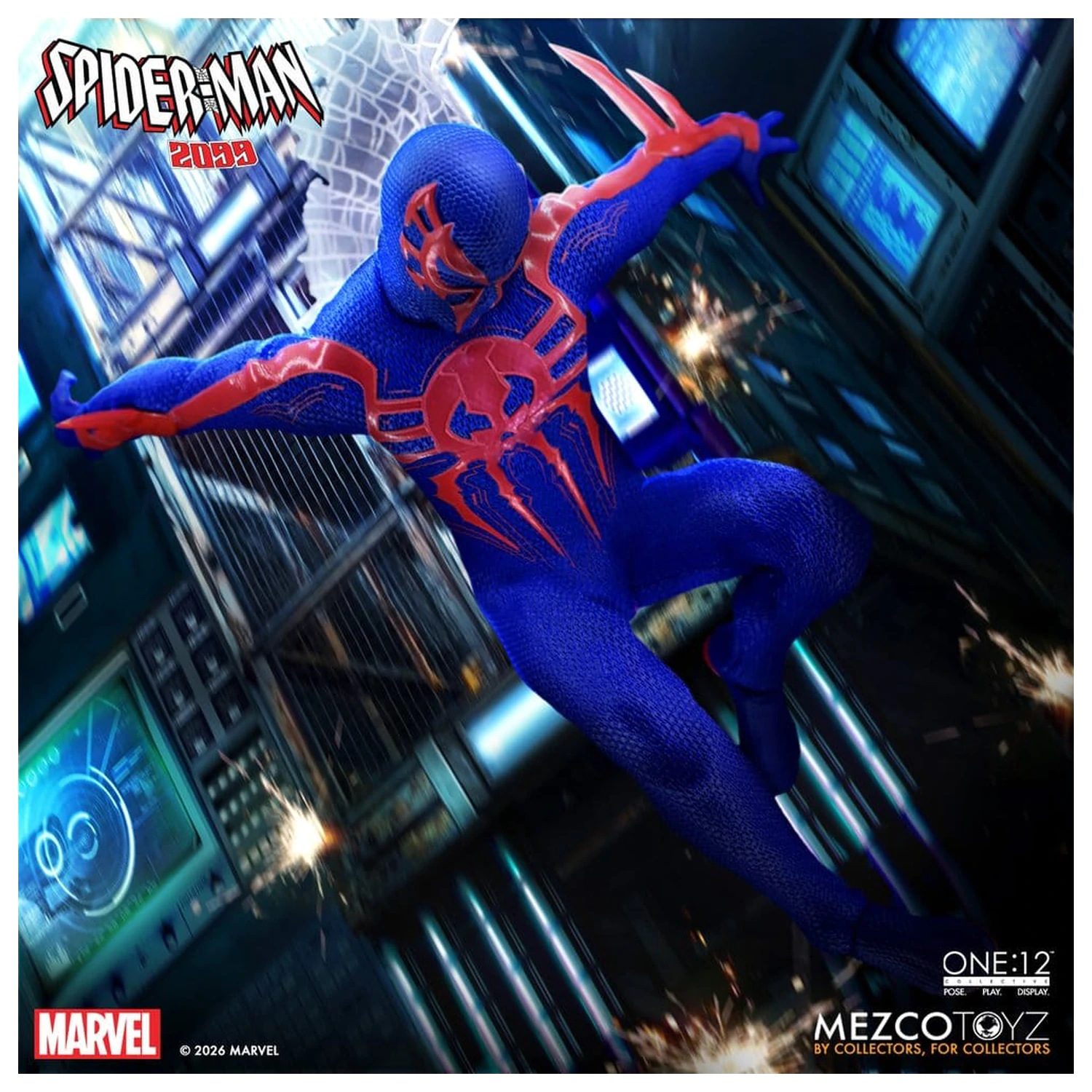 Marvel Comics One:12 Collective Figurina de acțiune 1/12 Spider-Man 2099 17 cm poza produsului