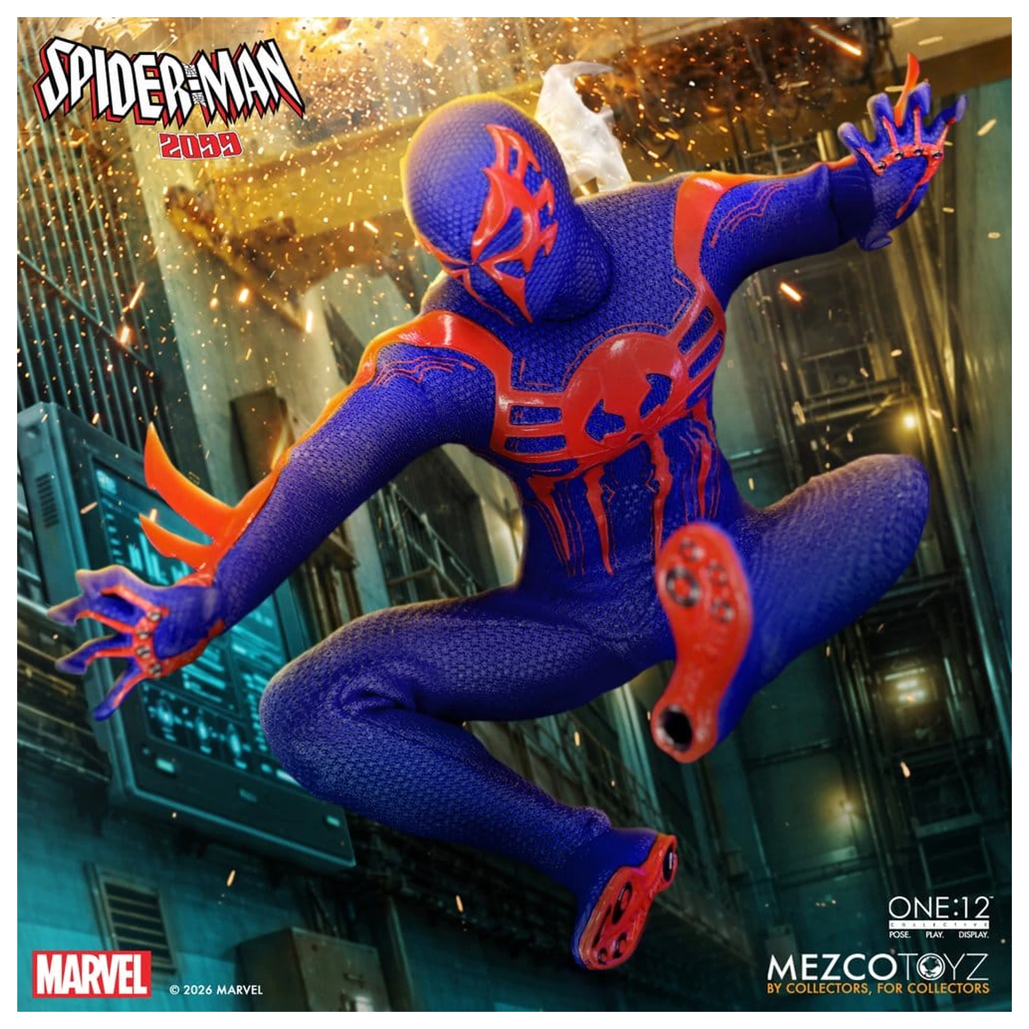 Marvel Comics One:12 Collective Figurina de acțiune 1/12 Spider-Man 2099 17 cm poza produsului