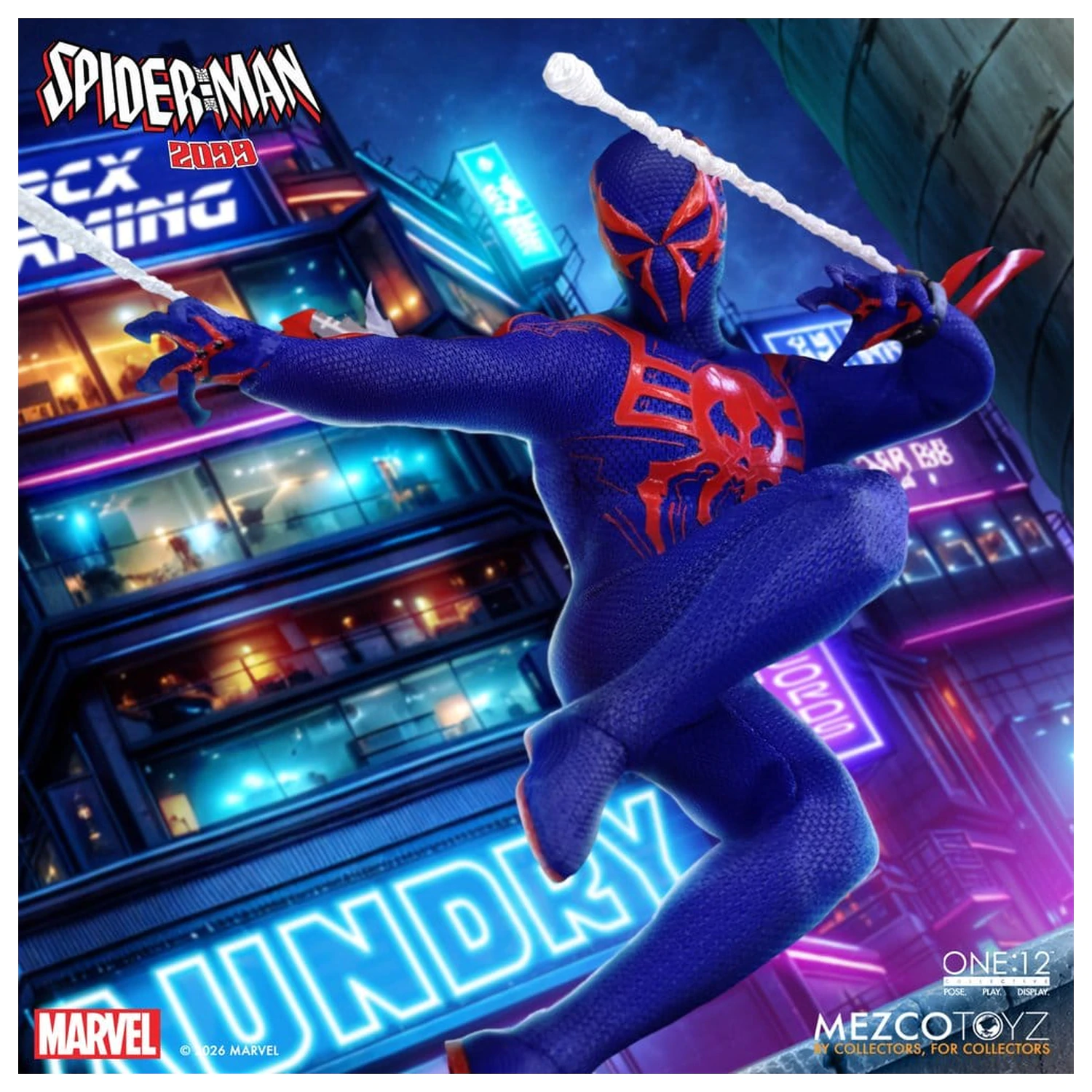 Marvel Comics One:12 Collective Figurina de acțiune 1/12 Spider-Man 2099 17 cm poza produsului
