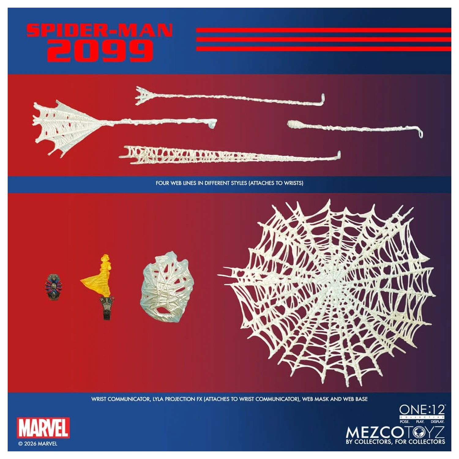Marvel Comics One:12 Collective Figurina de acțiune 1/12 Spider-Man 2099 17 cm poza produsului