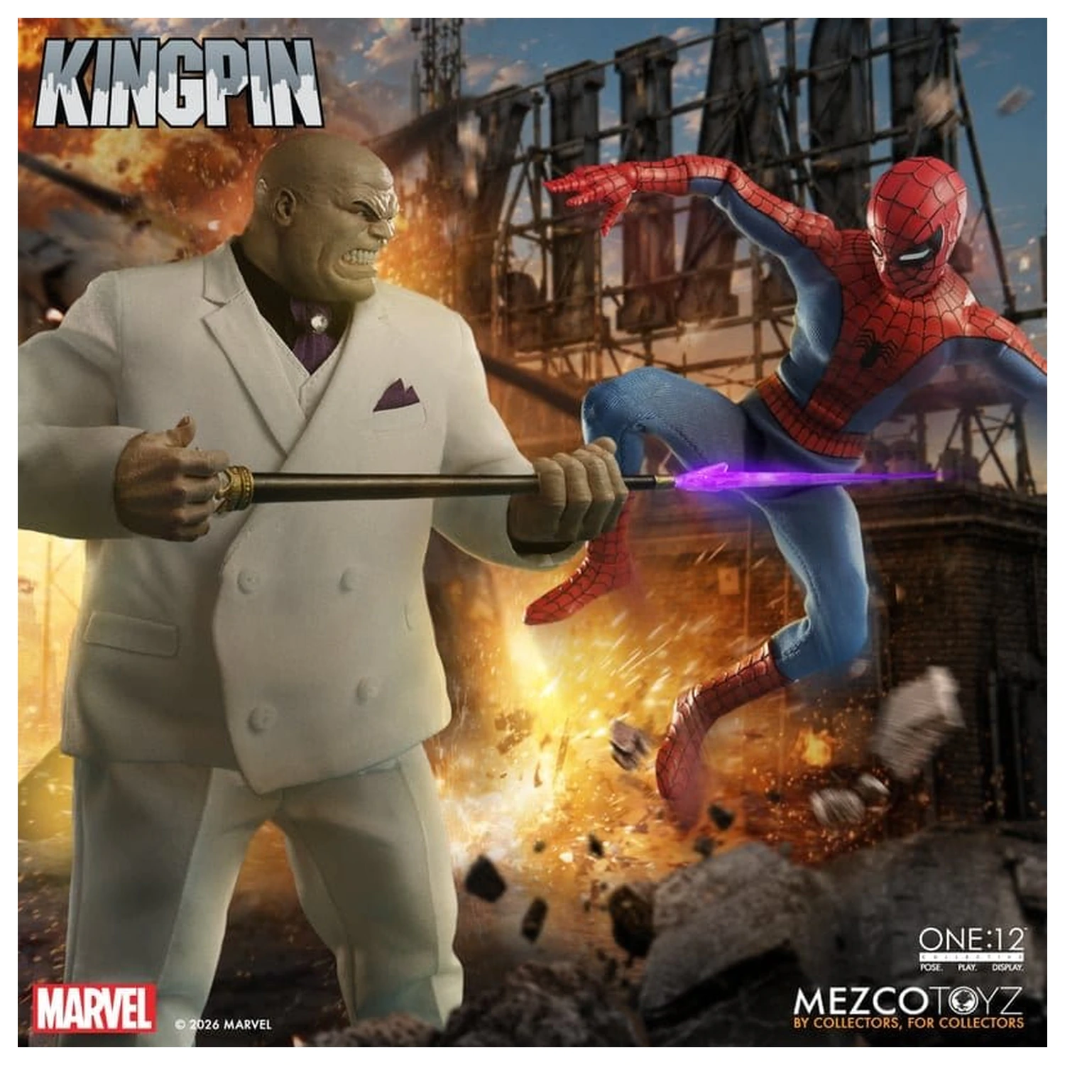 Marvel Comics One:12 Collective Figurina de actiune 1/12 Kingpin 18 cm poza produsului