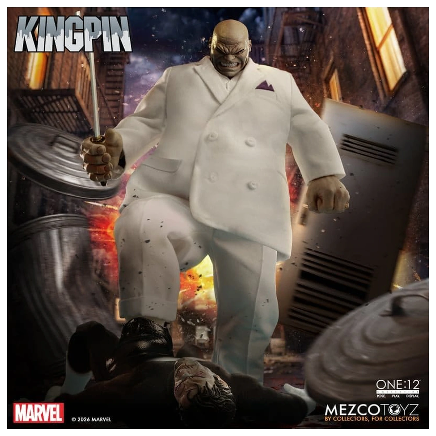 Marvel Comics One:12 Collective Figurina de actiune 1/12 Kingpin 18 cm poza produsului